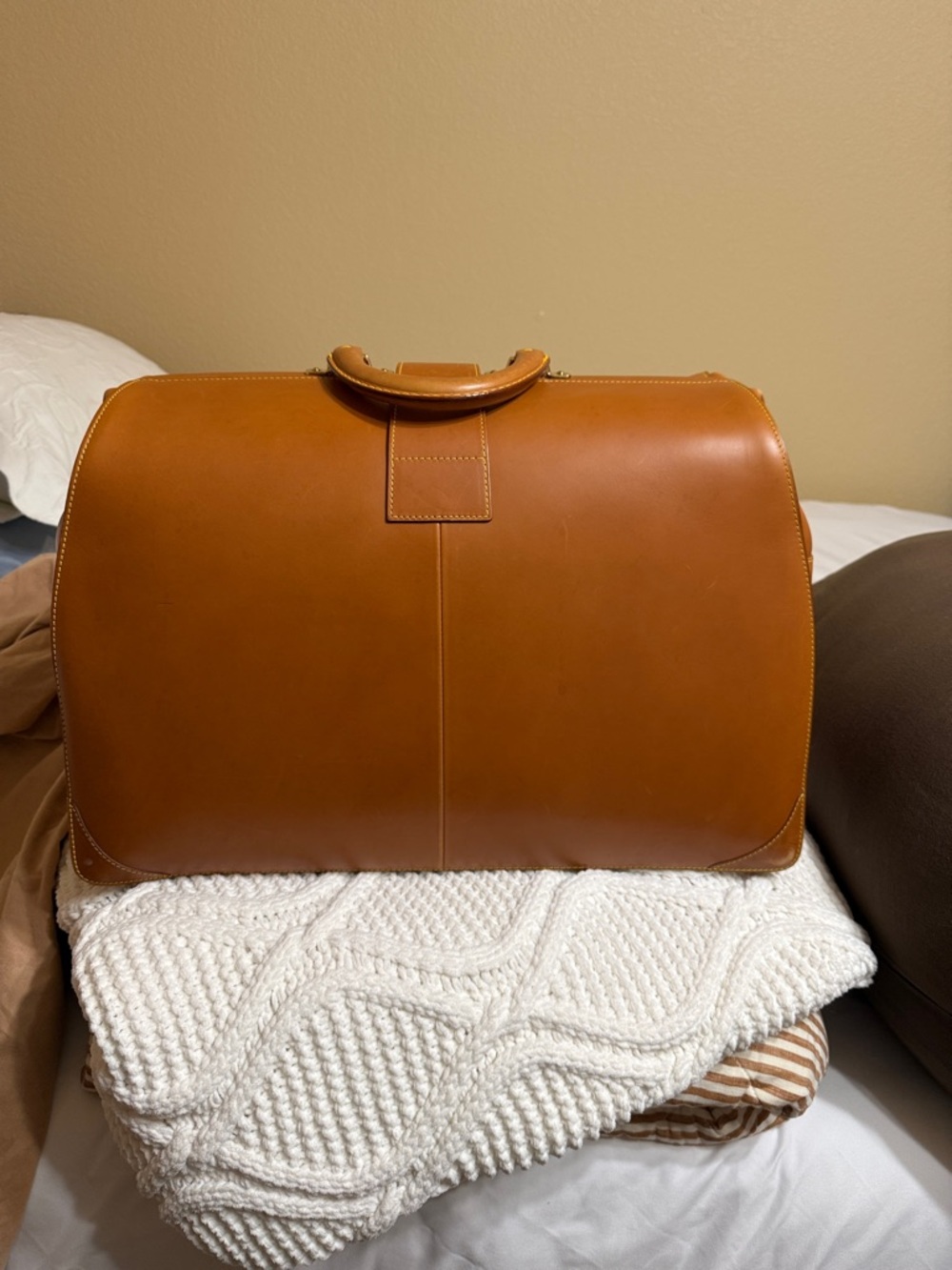 Authentic Louis Vuitton Nomade Atacama Tanami Leather Travel Bag - Picture 14 of 15
